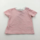 Red & White Striped T-Shirt - Boys 9-12 Months