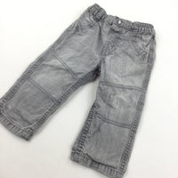 Light Grey Lightweight Denim Jeans - Boys 9-12 Months