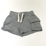 Grey Lightweight Jersey Shorts - Boys 0-3 Months