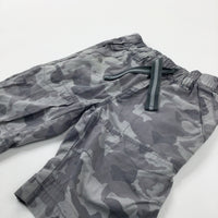 Grey Camouflage Shorts - Boys 4-5 Years