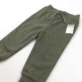 **NEW** Olive Green Tracksuit Bottoms - Boys 2-3 Years