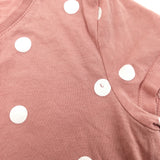 Spotty Pink & White T-Shirt - Girls 6-8 Years
