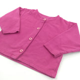 Dark Pink Jersey Cardigan - Girls 18-24 Months