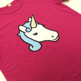 Unicorn Pink T-Shirt - Girls 11-12 Years