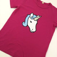 Unicorn Pink T-Shirt - Girls 11-12 Years