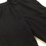 Black Jersery Shorts - Boys 7-8 Years
