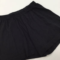 Black Pyjama Shorts - Boys 7-8 Years