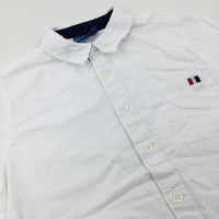 White Short Sleeve Shirt - Boys 8-9 Years