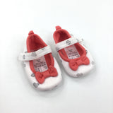 Hearts Black, Pink & White Canvas Shoes - Girls 0-3 Months