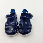 Blue Jelly/Beach Shoes - Boys/Girls - Shoe Size 6