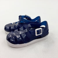 Blue Jelly/Beach Shoes - Boys/Girls - Shoe Size 6