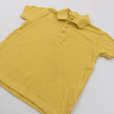 Golden Yellow Polo Shirt - Boys 3-4 Years