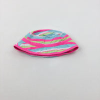 Colourful Striped Sunhat- Girls 12-18 Months