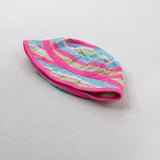 Colourful Striped Sunhat- Girls 12-18 Months