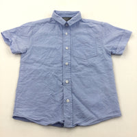 Blue Cotton Shirt - Boys 2-3 Years