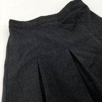 Charcoal Grey Pleated School Skirt - Girls 7-8 Years