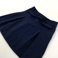 Navy Pleated School Skirt - Girls 6-7 Years