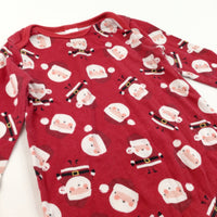 Father Christmas Red Babygrow - Boys/Girls 9-12 Months