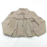 Beige Lightweight Jacket - Girls 11-12 Years