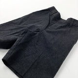 Grey Pleated School Shorts - Boys 5-6 Years