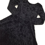 Black Long Sleeve Dress - Girls 10-12 Years