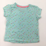 Spotty Mint T-Shirt - Girls 9-12 Months