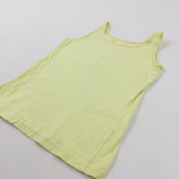 Yellow Vest Top - Girls 10-11 Years