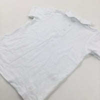 White School Polo Shirt - Boys/Girls 5-6 Years