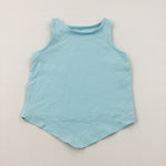 Blue Vest Top - Girls 10-11 Years