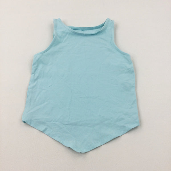 Blue Vest Top - Girls 10-11 Years