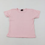 Pink Cotton T-Shirt - Girls 10-11 Years