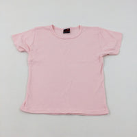 Pink Cotton T-Shirt - Girls 10-11 Years