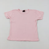 Pink Cotton T-Shirt - Girls 10-11 Years