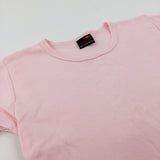 Pink Cotton T-Shirt - Girls 10-11 Years