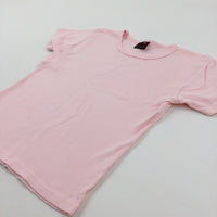 Pink Cotton T-Shirt - Girls 10-11 Years