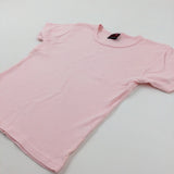 Pink Cotton T-Shirt - Girls 10-11 Years