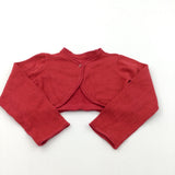 Sparkly Knitted Christmas Bolero Cardigan - Girls 2-3 Years