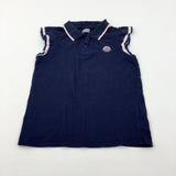 Navy Polo Shirt - Girls 10-11 Years