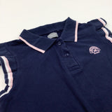 Navy Polo Shirt - Girls 10-11 Years