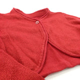 Sparkly Knitted Christmas Bolero Cardigan - Girls 2-3 Years