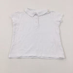 White School Polo Shirt - Boys/Girls 4-5 Years