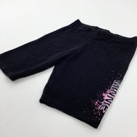 'Minnie' Black Shorts - Girls 10-11 Years