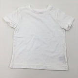 White T-Shirt - Boys 12-18 Months