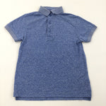 Blue Short Sleeve Polo Shirt - Boys 3-4 Years