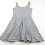 Grey Lightweight Jersey Sun Dress - Girls 10-12 Years