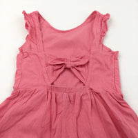 Coral Pink Jersey Jumpsuit - Girls 10-11 Years