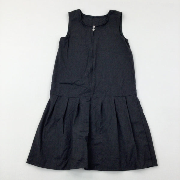 Charcoal Grey School Pinafore Dress - Girls 11-12 Years