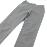 Smart Grey Trousers with Adjustable Waistband - Boys 12 Years