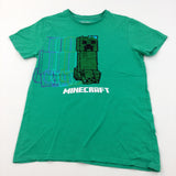 'Minecraft' Sequin Flip Green T-Shirt - Boys 11-12 Years