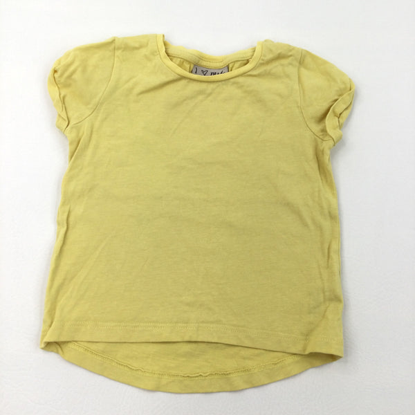 Yellow T-Shirt - Girls 12-18 Months